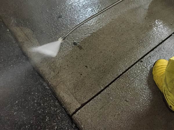 Sidewalk Cleaning