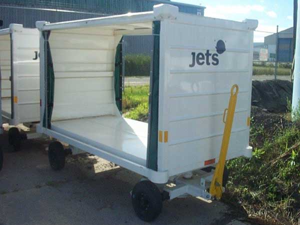 Refurbished Airline Luggage Carts