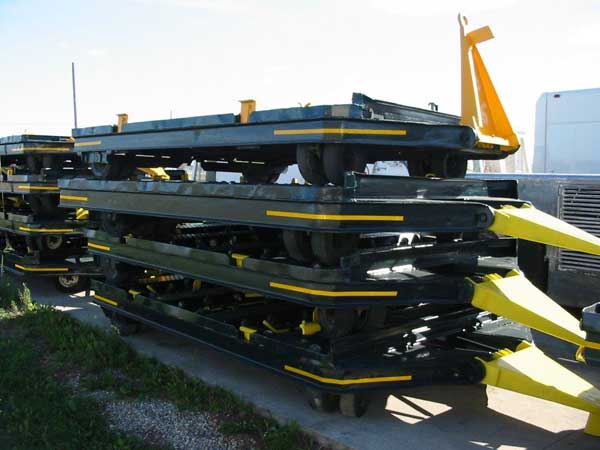 Refurbished Airline Sea Can Dollies