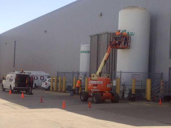 Liquid Nitrogen and Air Tank Restoration