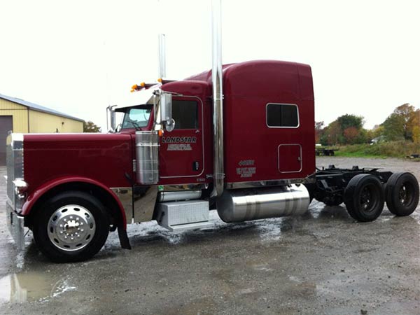 Heavy Truck Frame Sandblasting & Painting